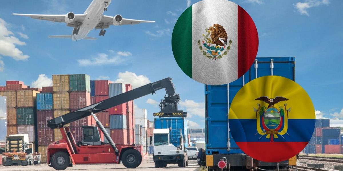 ¿Cómo es la relación comercial entre México y Ecuador?