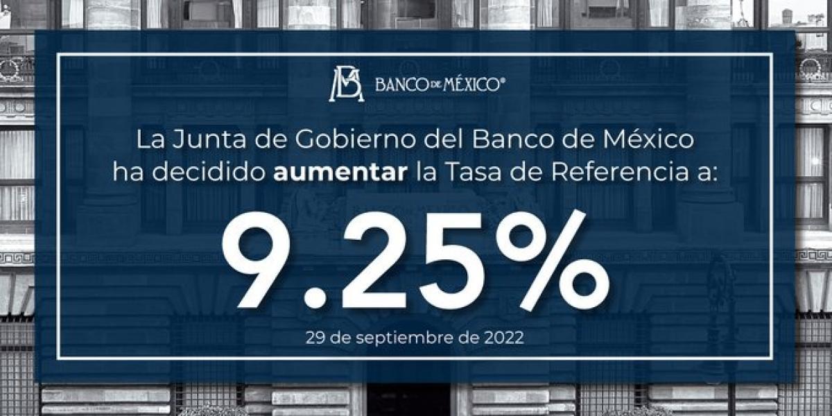 Récord en tasa de interés de Banxico