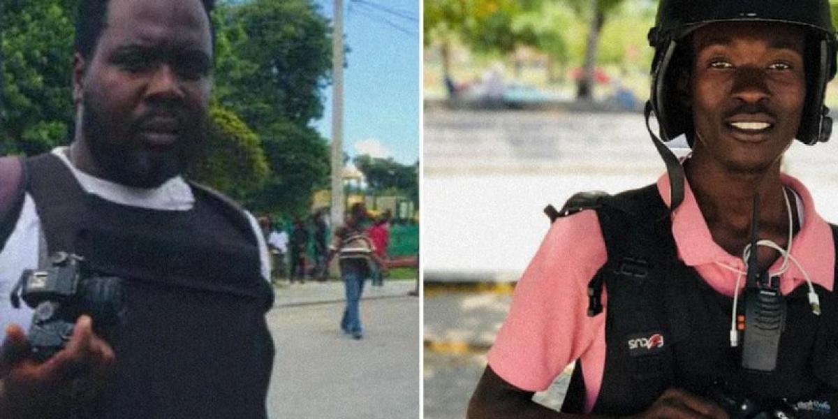 periodistas haití
