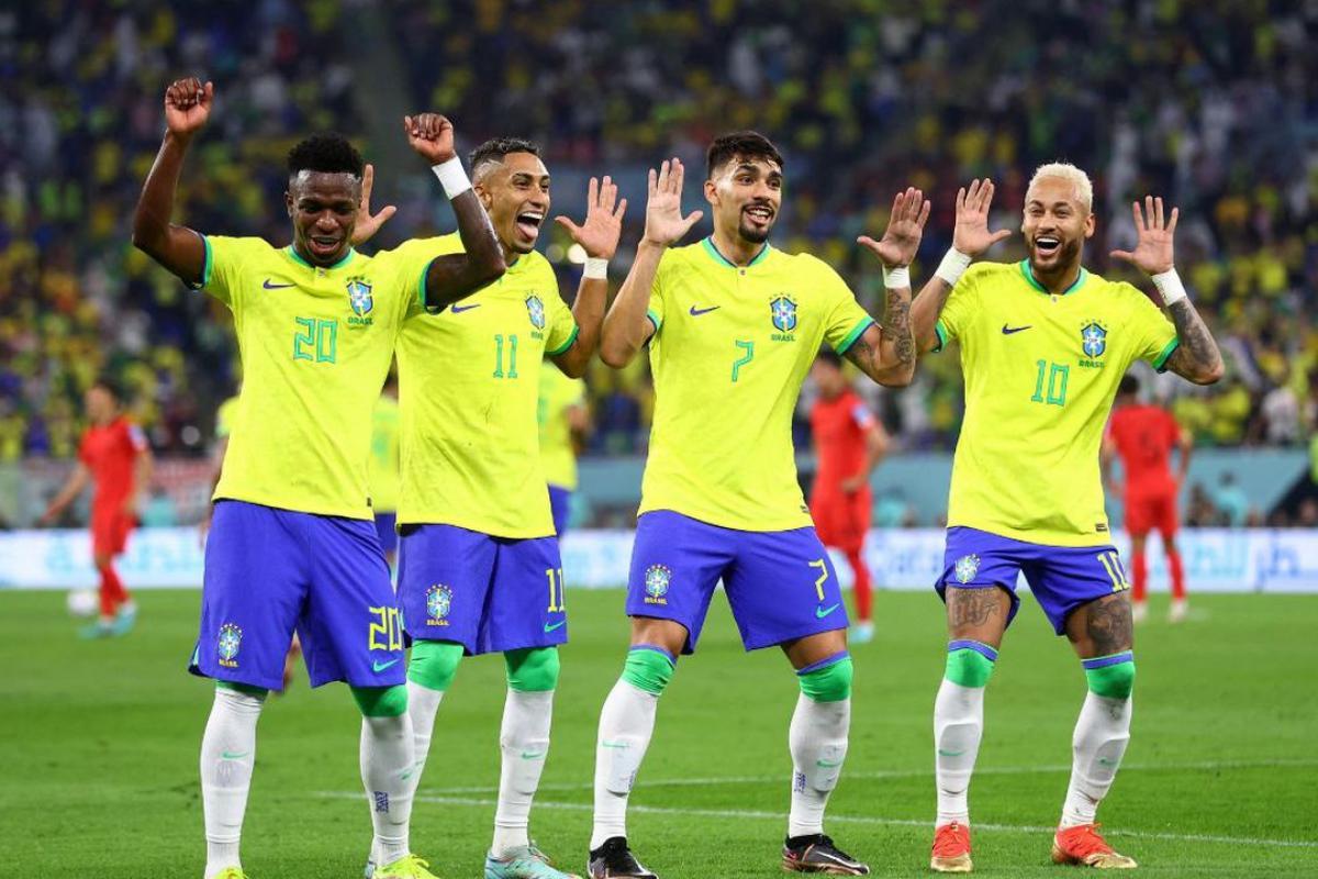 Brasil goleó a Corea