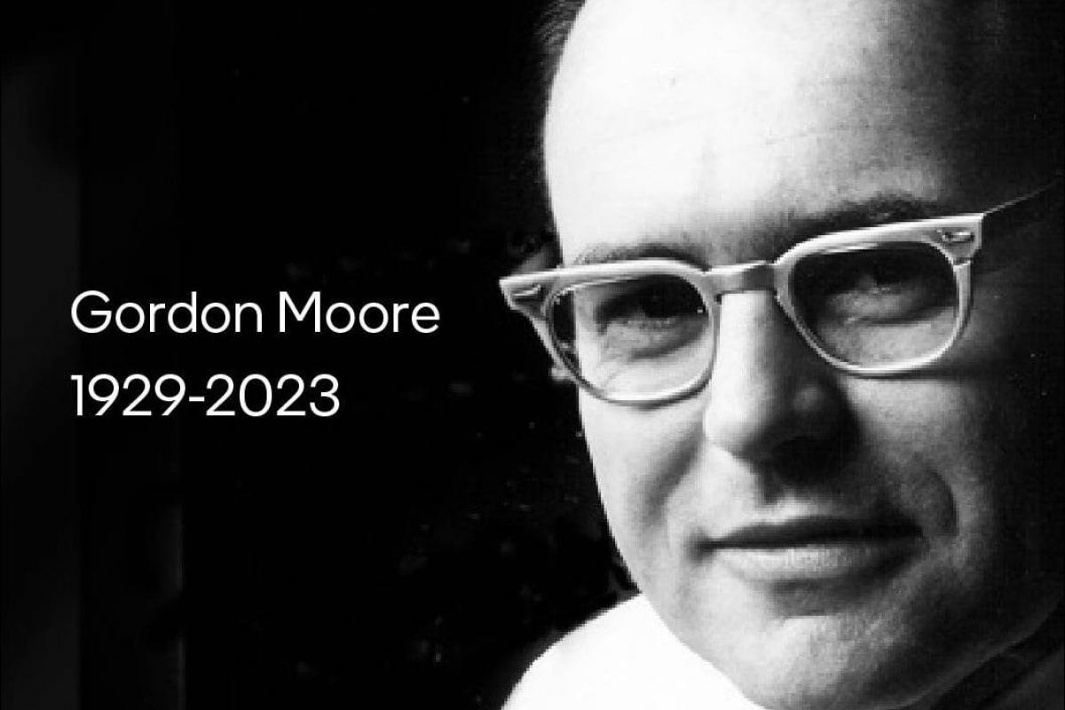 Muere el cofundador de Intel, Gordon Moore