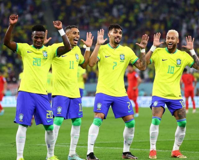Brasil goleó a Corea
